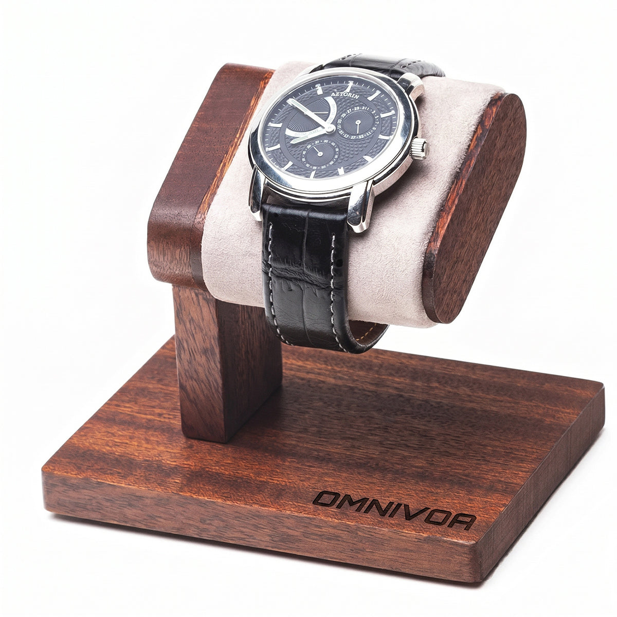 OMNIVOA Watch Stand — Walnut