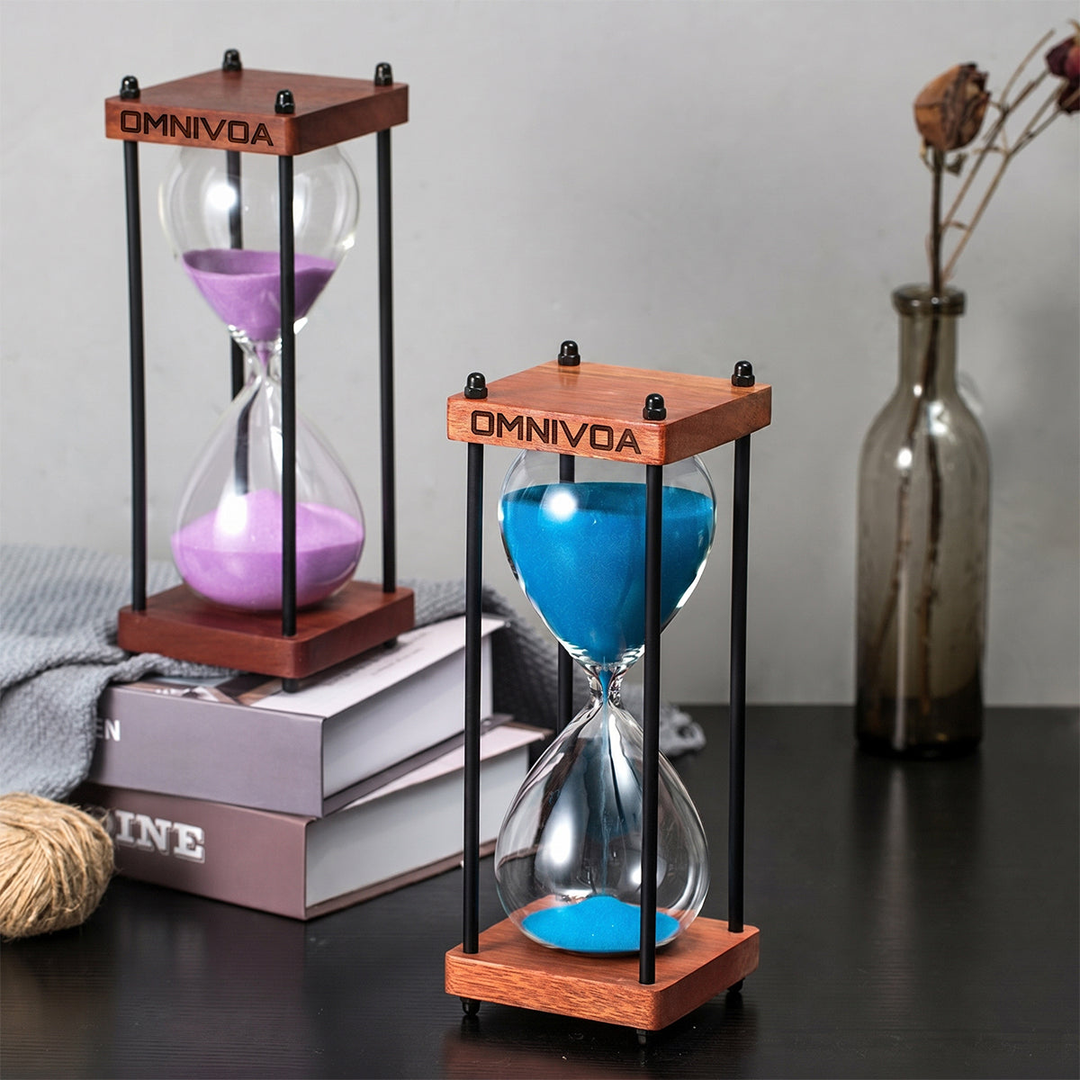 OMNIVOA Hourglass Timer