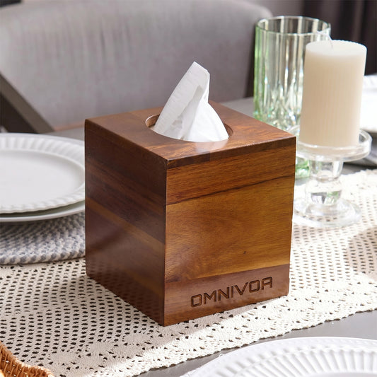 OMNIVOA Tissue Box Cover